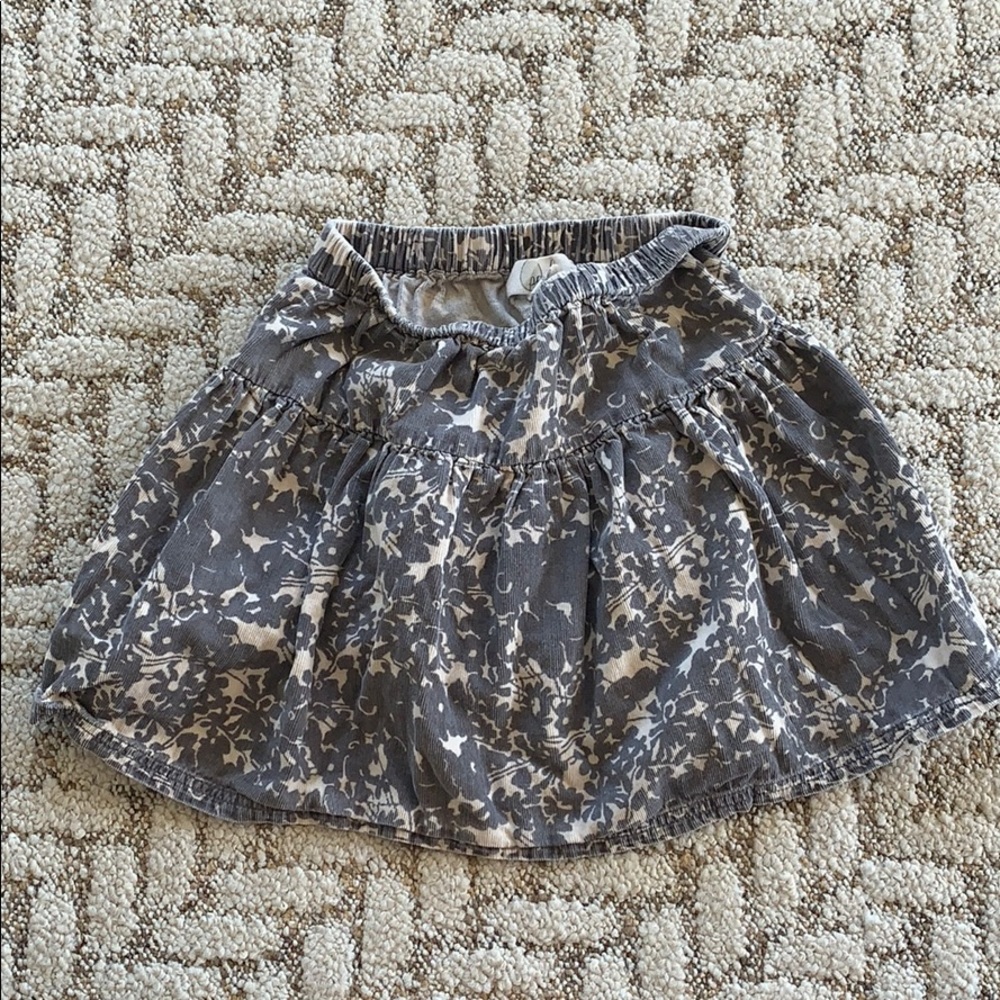 Peek corduroy skirt